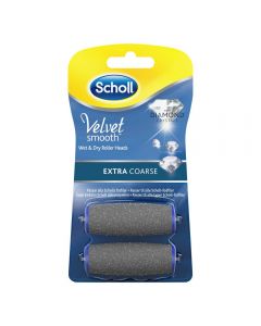 Scholl Velvet Ext Coarse Refil 2 stk