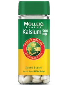 Möller's Pharma Kalsium 500 mg