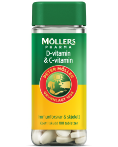 Möller's Pharma D-vitamin & C-vitamin