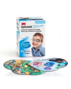 Silicone Øyelapp Gutt, Midi.
