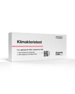 Dynamic Code Klimaterie tester 2 stk - overgangsalder