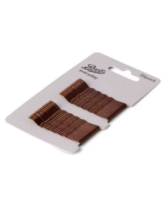Boots Hair Grips Brun 30stk