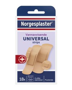Norgespl Universal 18Strip 1 stk
