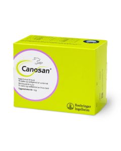 Canosan tyggetabletter fôrtilskudd til hund 2g 60stk
