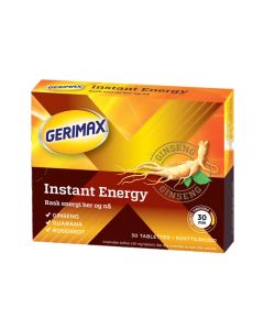 Gerimax Instant Energy Tab 30 stk