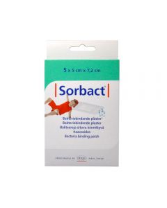 Sorbact Secure Pl 5Stk 5X7,2Cm 1 stk