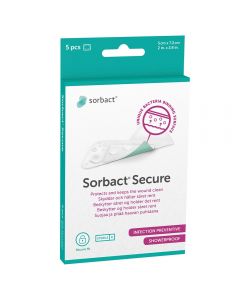 Sorbact Secure Pl 5Stk 5X7,2Cm 1 stk