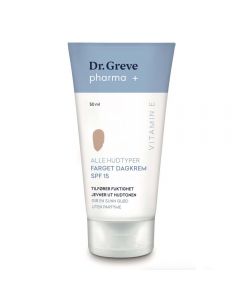 Dr. Greve Pharma Farget dagkrem SPF15 u/parfyme 50ml