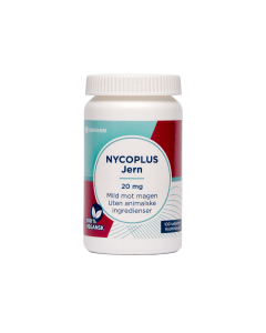 Nycoplus Jern 20mg tabletter 100 stk
