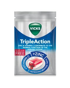 Vicks triple action halstabletter sukkerfri
