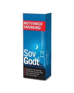 Sov Godt Anti Snork Nesespray 30 ml