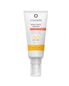 Cliniderm Age Defence Sun Face Cream  SPF50 40 ml