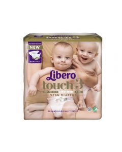 Libero Touch 3 åpen bleie 4-8kg