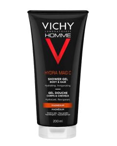 Vichy Homme Hydra Mag C Dusjsåpe til kropp og hår 200ml