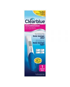 Clearblue Digital M/Ukeindikat 1 stk