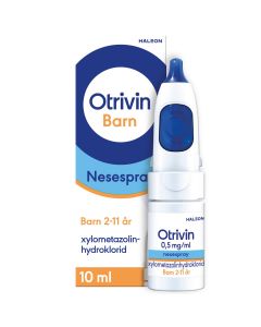 Otrivin Nesespray Barn 0.5mg/10ml