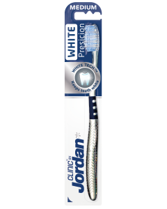 Jordan Clinic White Precision tannbørste medium