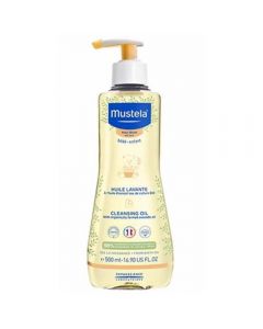 Mustela cleansing oil dry skin