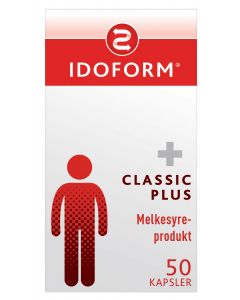 IDOFORM Classic Plus melkesyrebakterier kapsler 50 stk