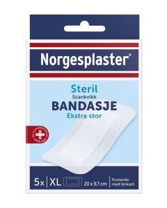 NP Scankvikk Bandasje sterile, 20x9,7 cm