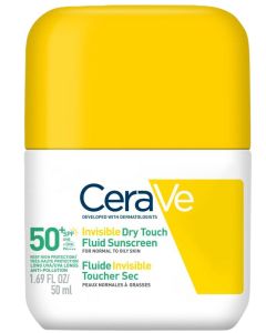 Cerave Dry Touch Fluid Sunscreen Spf50+  50ml