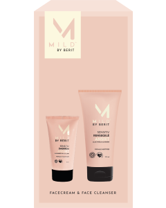 Mild By Berit Dagkrem og Rensegele Gavesett