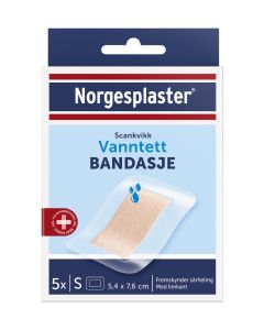 NP Scankvikk vanntett bandasje, 5,4x7,6 cm