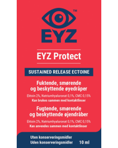 EYZ smørende øyedråper med ektoin 10 ml