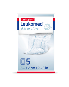 Leukoplast leukomed skin sensitive steril  5X7,2cm