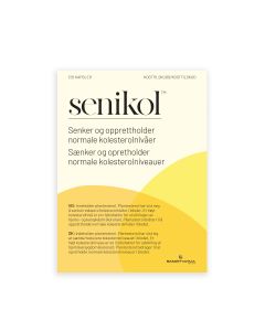 Senikol® senker og opprettholder kolesterolnivåer.