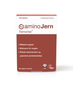 aminoJern Ferrochel® 100 tabl 21mg