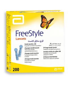Freestyle Lancet 28G 200 stk