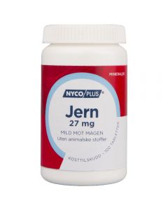 Nycoplus Jern 27mg tabletter 100 stk
