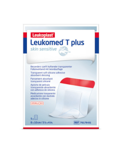 LEUKOMED T PLUS SKIN SENSITIVE STERILE 8 X 10cm