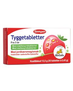 Semper tyggetabletter 3år+ 30 stk