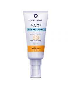 Cliniderm Light & Mattifying Sun Face Fluid SPF50+ u/p 40 ml