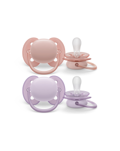 Philips Avent Ultra Soft 0-6m Rosa Lilla