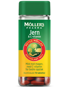 Möller's Pharma Jern & C-vitamin