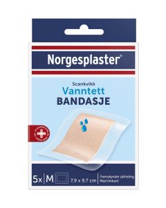 NP Scankvikk vanntett bandasje, 7,9x9,7cm