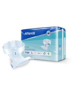 Attends Flex 9 L 26 stk