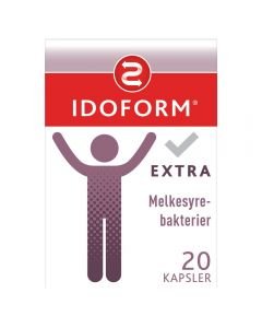 IDOFORM Extra melkesyrebakterier kapsler 20 stk.