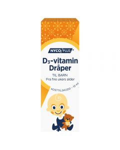 Nycoplus D3-vitamin Dråper til barn 10ml