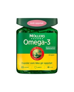 Möller's Pharma Omega-3 Anti-oppstøt