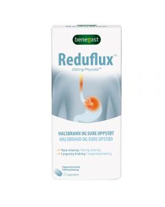 Benegast Reduflux tabletter 250 mg 20 stk
