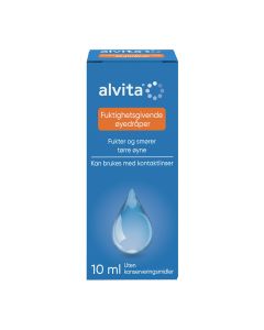 Alvita fuktighetsgivende øyedråper