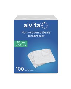 Alvita Non-woven usterile kompresser