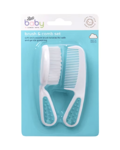 Boots Baby hårbørste og kam sett
