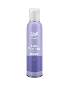 Boots Extra Firm Hold Mousse 200ml