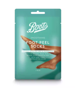 Boots Foot Peel Socks Tea Tree & Peppermint, 1 par