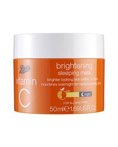 Boots Vitamin C Brightening ansiktsmaske natt 50ml